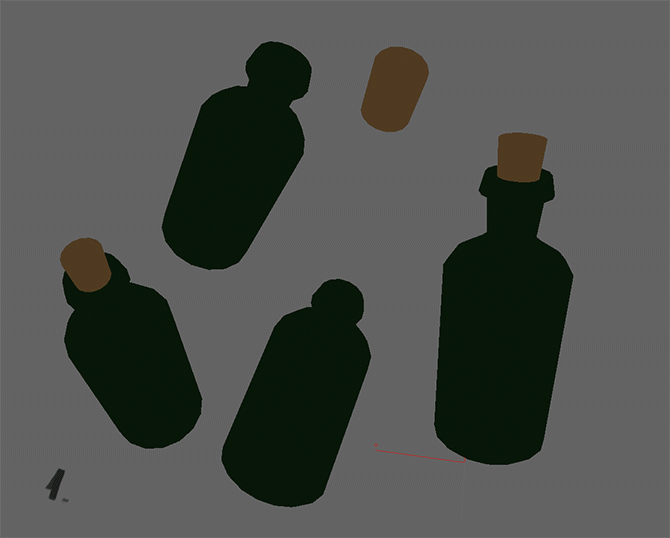 hand painted bottle progress gif by