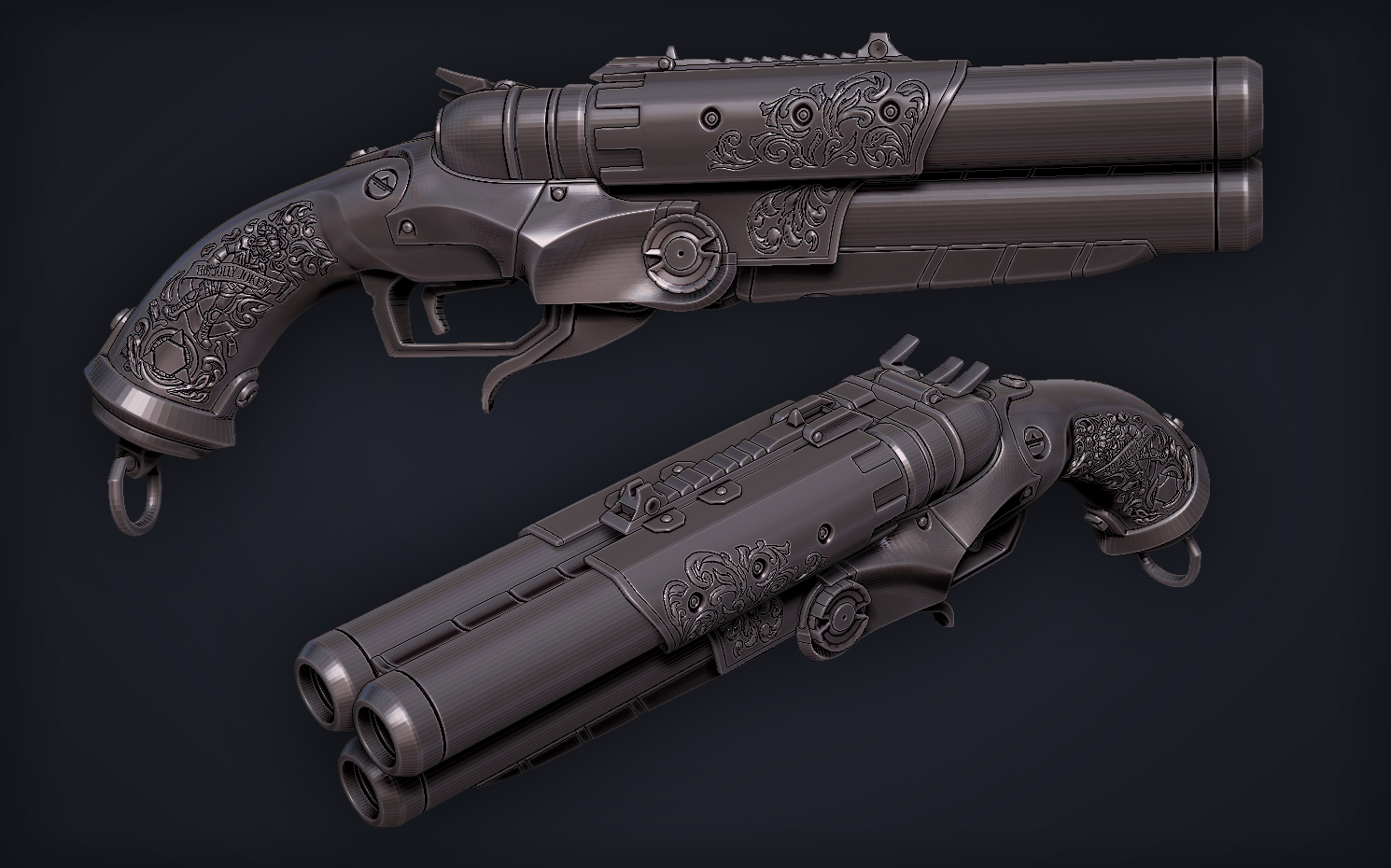 'The Jolly' (high poly shutgun model)