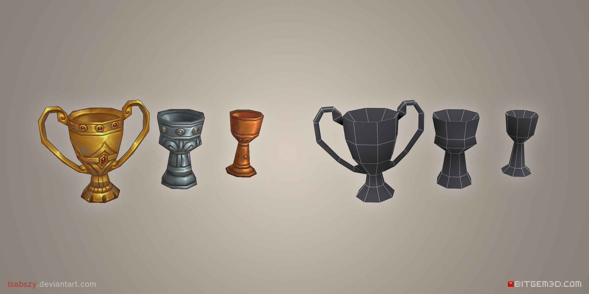 Loot, Trophies-goblets