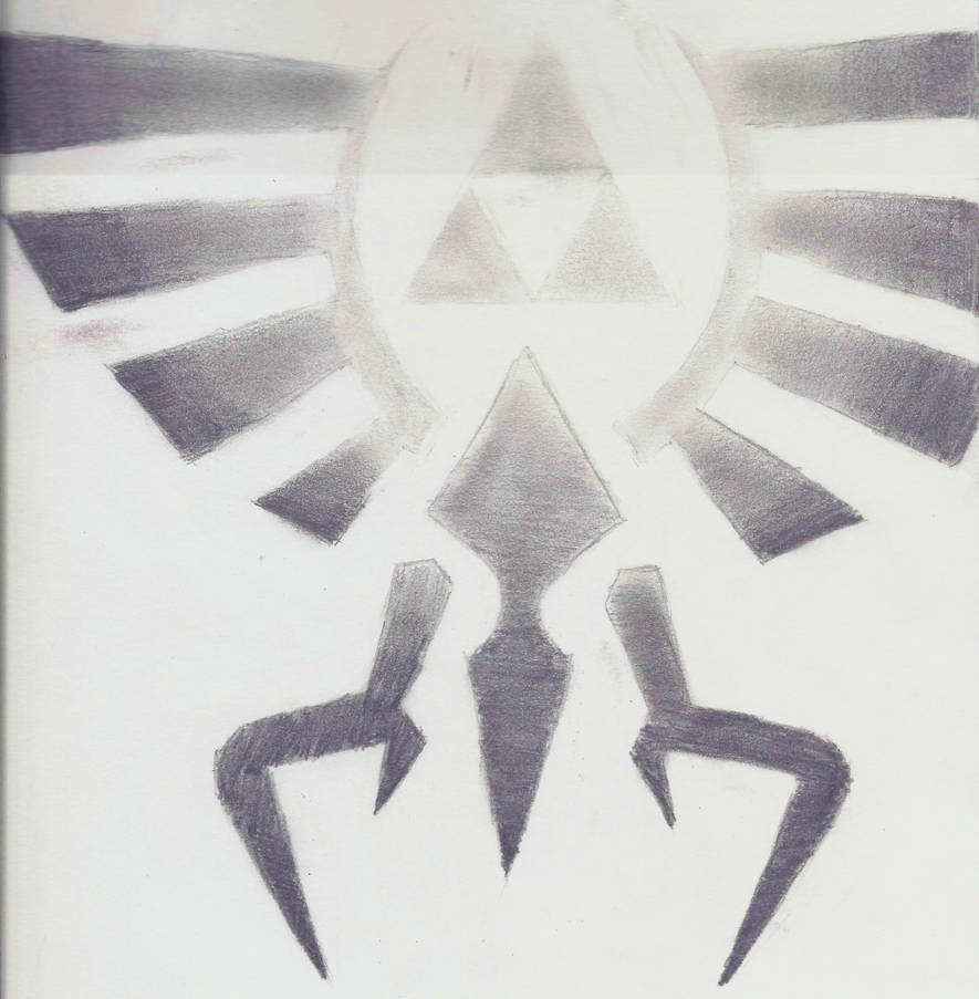 The Legend of Zelda Hyrulian Crest by annacabc on DeviantArt