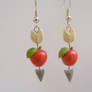 Hunger Games apple and arrow earring from NeatEats