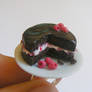 raspberry and chocolate indulgence cake ring