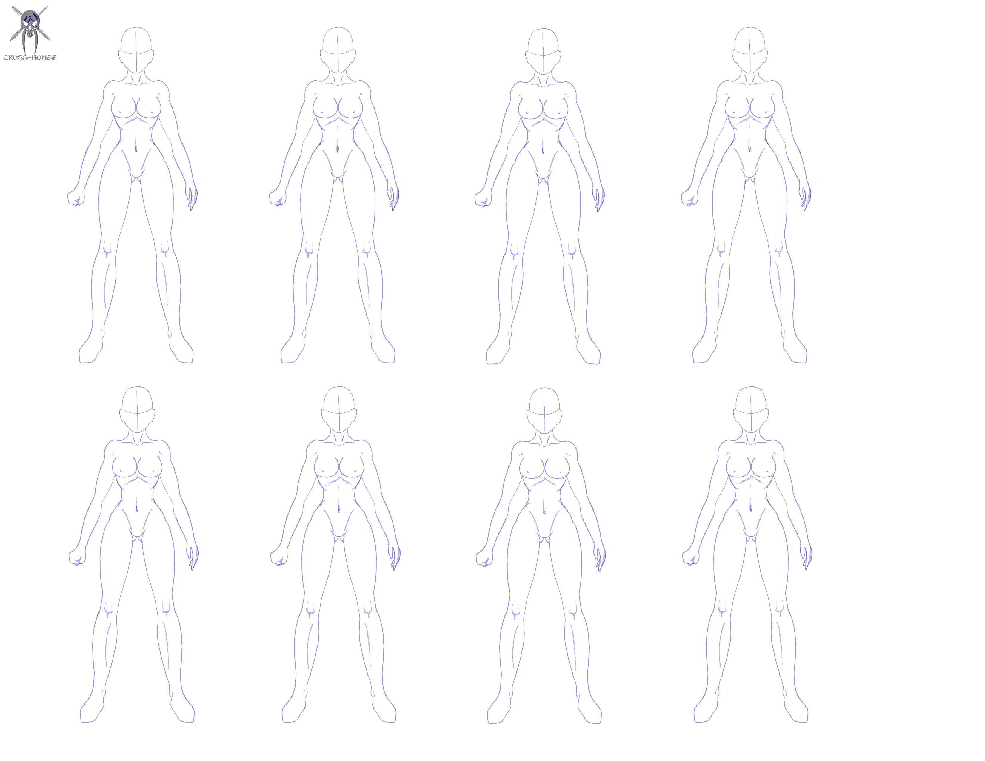 Body Female Fit By Cross Bonez On Deviantart Body Female Fit By Cross Bonez On Deviantart