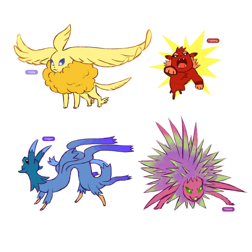 Informações: Eeveelutions – Pokémon Mythology