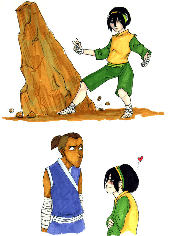 December3 Toph And Sokka By French teapot On DeviantArt december3-toph-and-sokka-by-french-teapot-on-deviantart