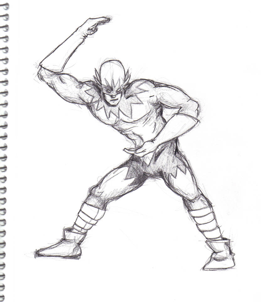 Flamingo Man by FriscoFugly on DeviantArt