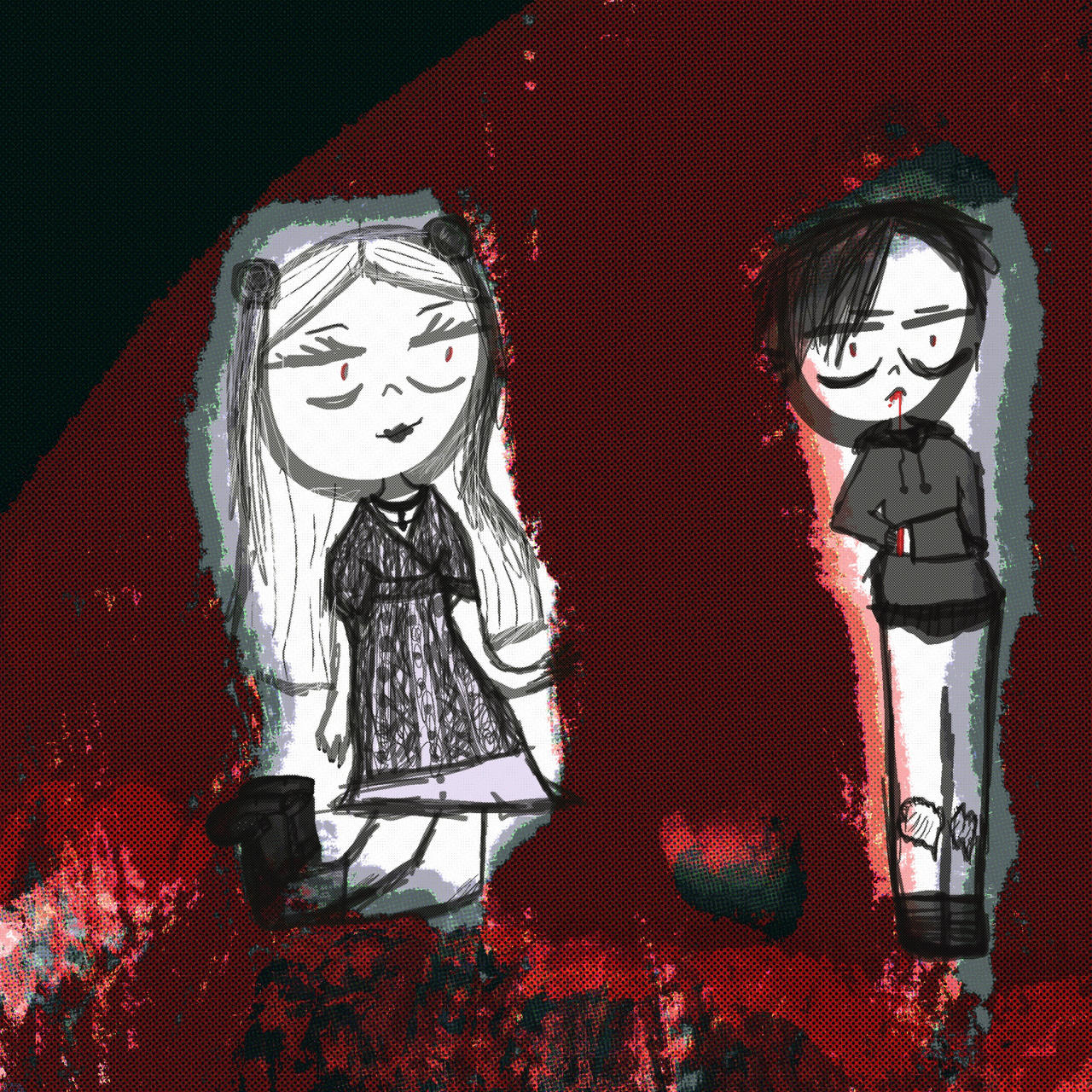 Drew And Vicky by emobatmanfan on DeviantArt