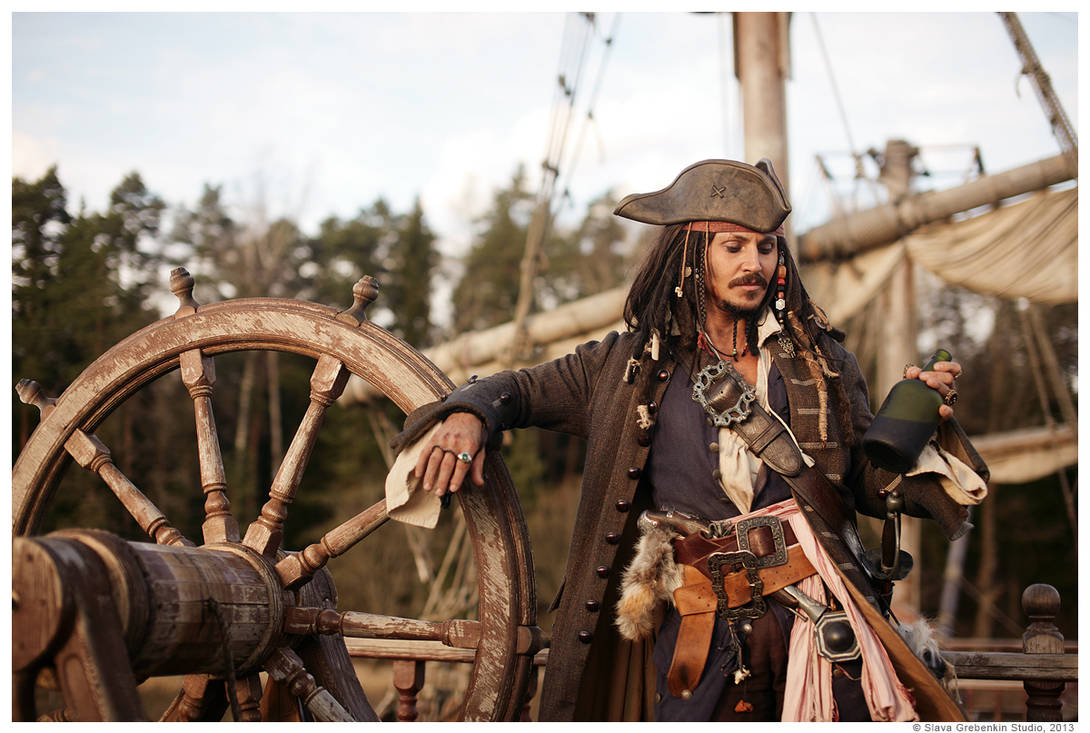Cosplay - Captain Jack Sparrow by Slava-Grebenkin Cosplay - Captain Jack Sparrow by Slava-Grebenkin