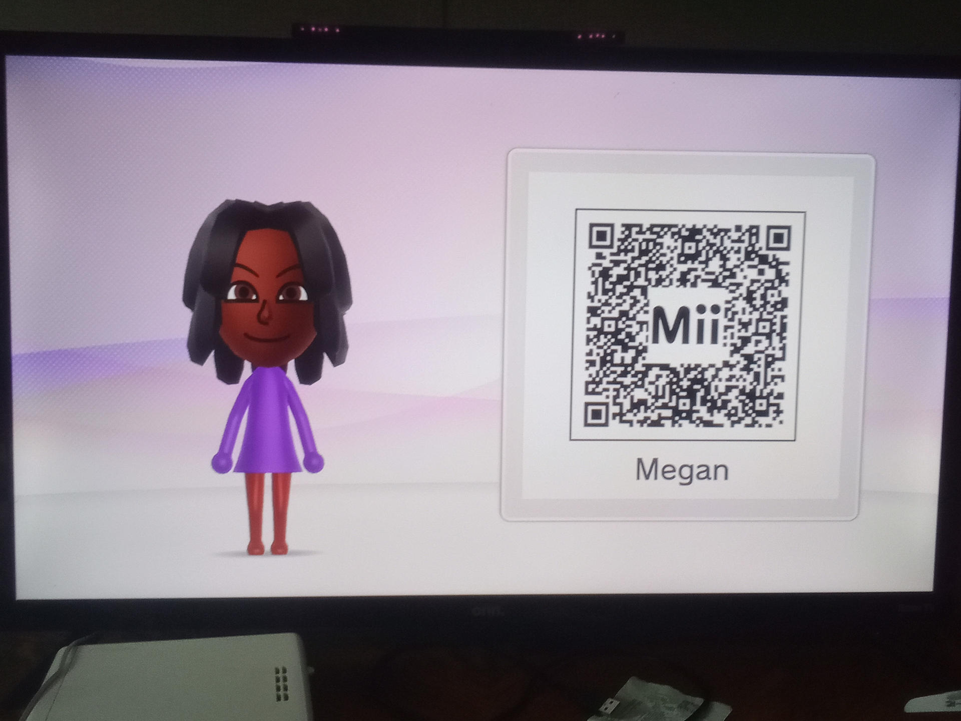 Megan Mii QR Code by MeganAndFriendsArts on DeviantArt