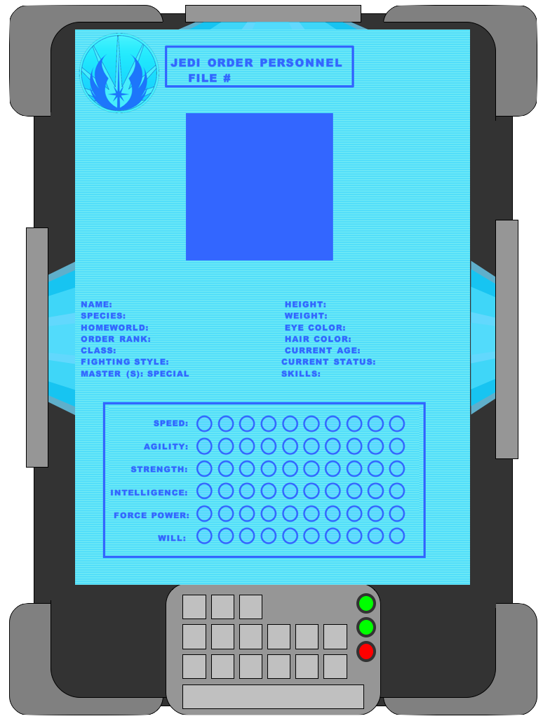 Jedi Personnel Data File