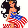 Wonder Woman Flagged