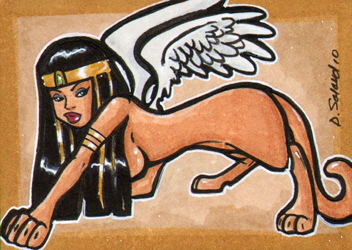 Sphinx sketchcard