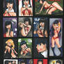 Vampirella Sketch Card set 1