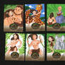 Tarzan Sketch Cards 3