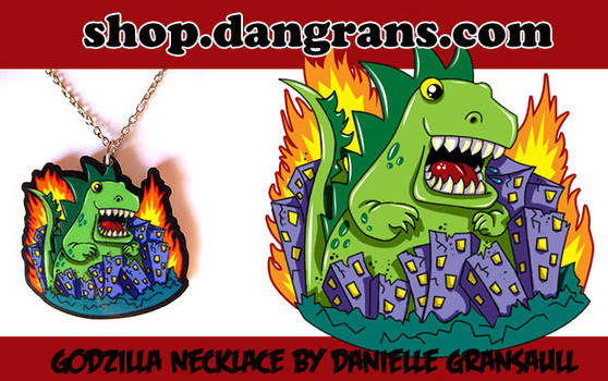 Godzilla Necklace