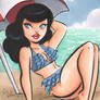 Beach Babe Bettie Page