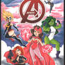 Avengers Ladies Sketch Cover