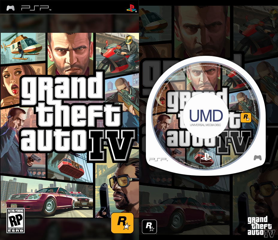 Grand Theft Auto IV - PS4 Custom Cover by shonasof on DeviantArt