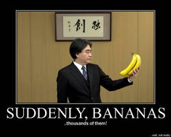 Suddenly, bananas