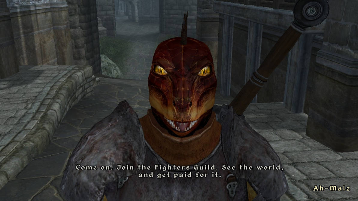 Argonians from Oblivion by AdmiralVeers on DeviantArt