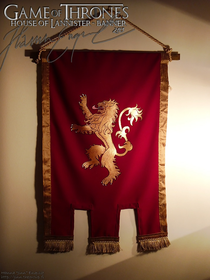 [Game of Thrones] House Lannister Banner - photo 2