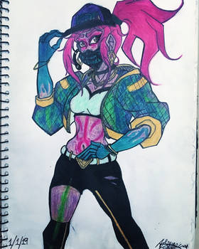 KDA Akali (Neon)