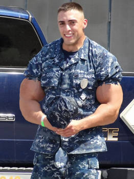 Musclemorphed Military Hunk1