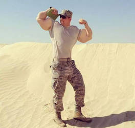 Musclemorphed Military Hunk4