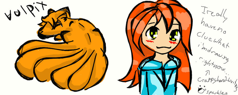 Random Crap Drawing Random crappy sketch drawing 1 by WildFireTheWarrior on DeviantArt