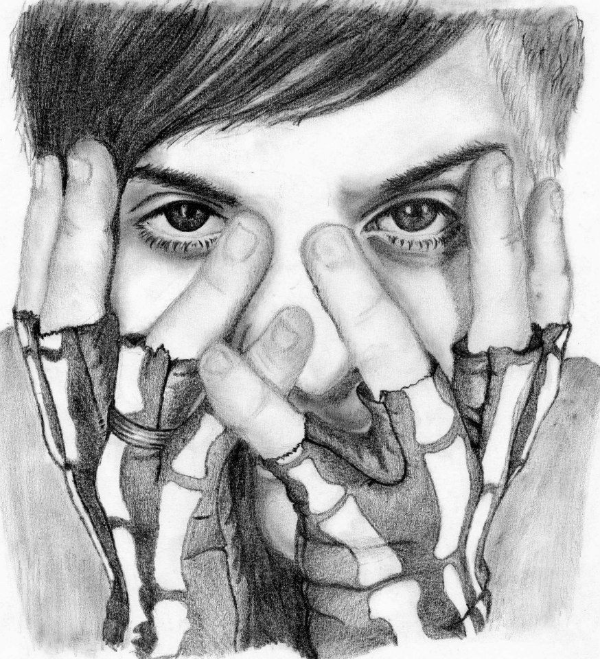 GLOVE FRANK IERO