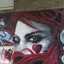 An Emilie Autumn Graffiti Painting