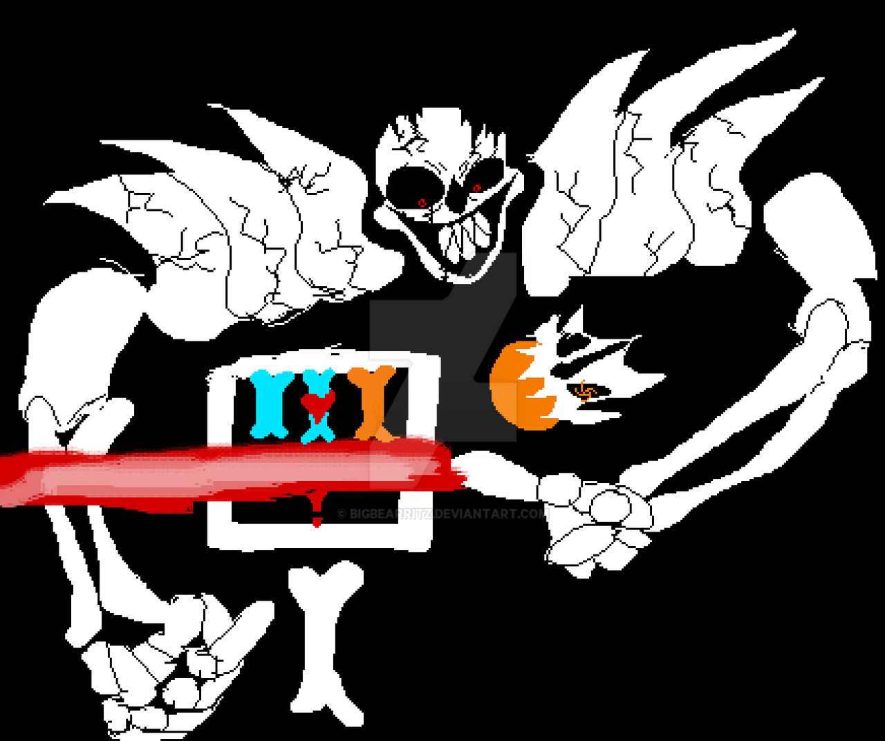 Ultra sans fight Idea dont take without asking by bigbearritz on DeviantArt Ultra sans fight Idea dont take without asking by bigbearritz on DeviantArt
