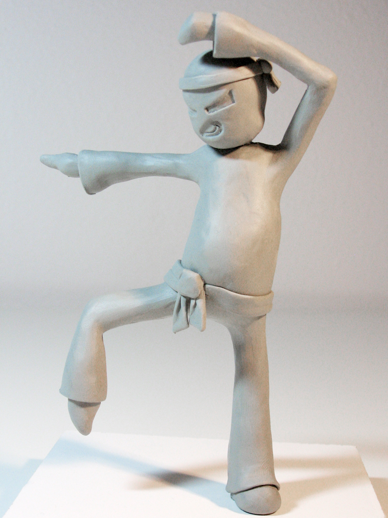 Ninja Clay Model