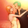 Nami and Zoro - Dancing