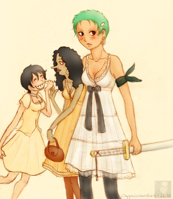 Pretty One Piece Genderbend By Cappuccinobird On Deviantart 