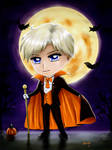 Sailor Moon - Chibi Vampire Uranus (Halloween) by TKH-Arts