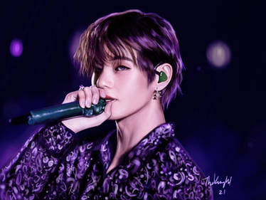 BTS - V Kim Taehyung [Ref Drawing]