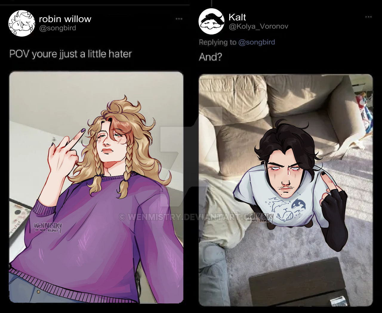 POV youre jjust a little hater