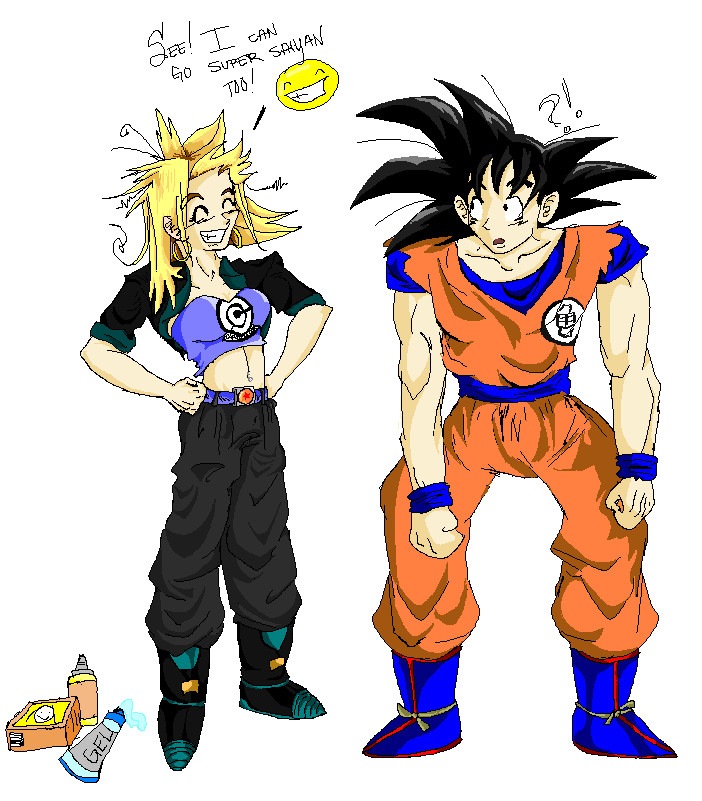 Goku Super Saiyan The Adaptations by LoudCasaFanRico on DeviantArt