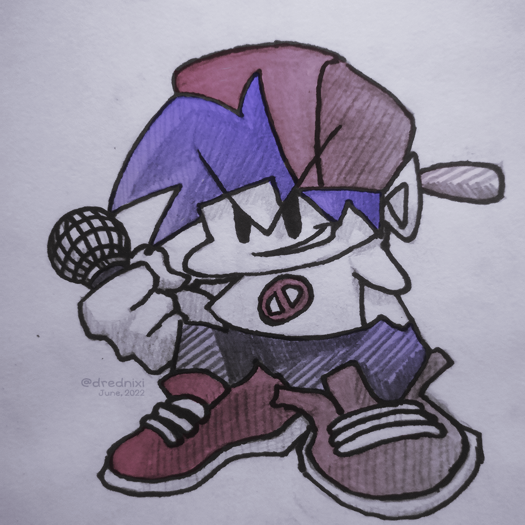 Boyriend Fnf Boyfriend FNF fanart by Drednixi on DeviantArt
