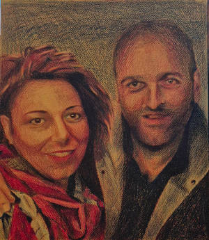 Sotiris Pirounias - Potrait of Stelios and Despoina