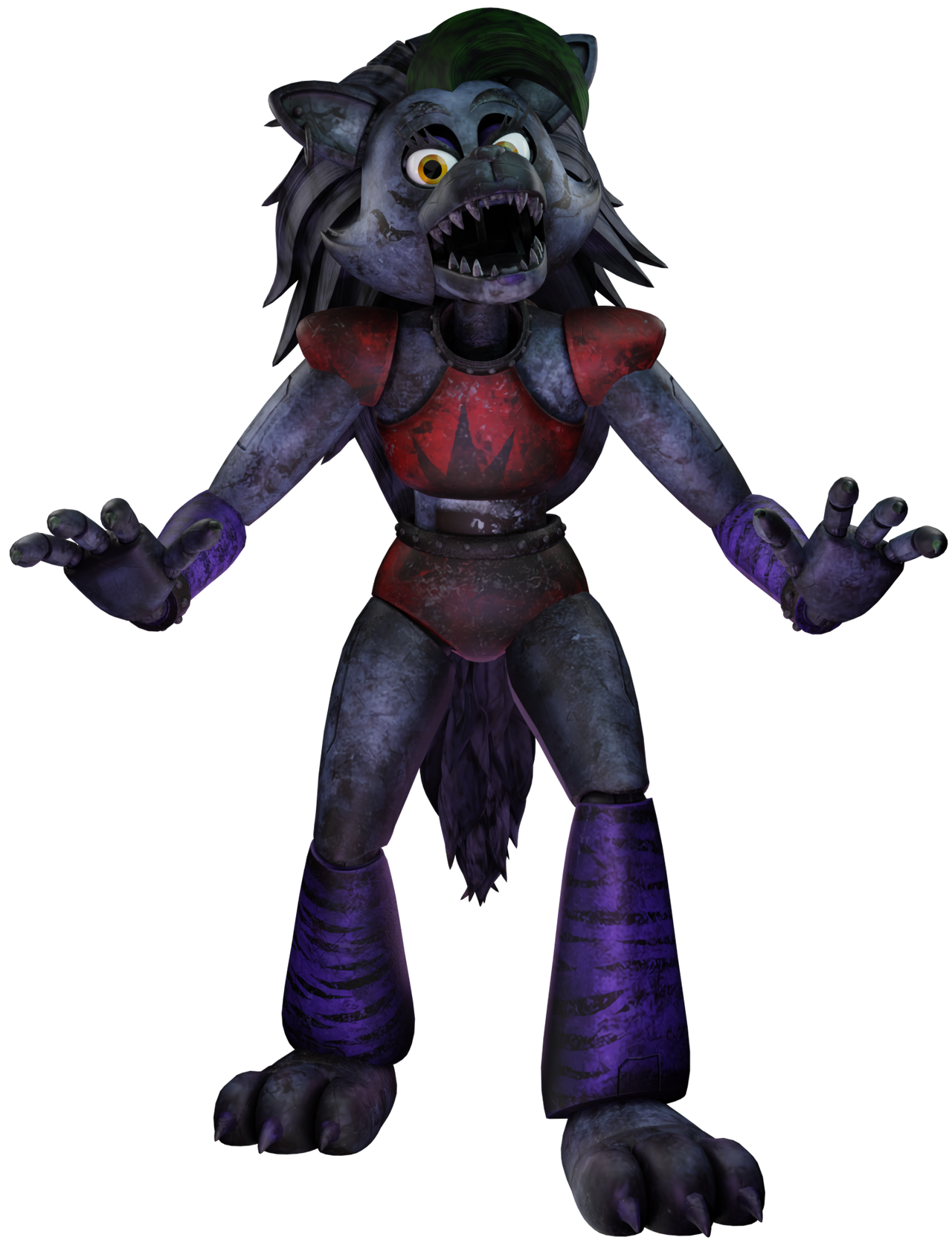 Damaged Roxy by Joe130000 on DeviantArt