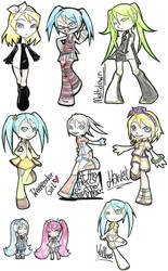 Vocaloid Chibi Dump