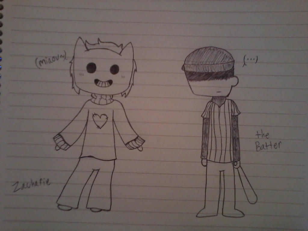 Chibi-ish Zacharie and Batter