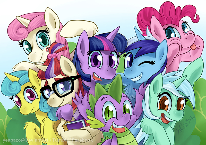 Mlp Socializing MLP friends by yeapazo on DeviantArt