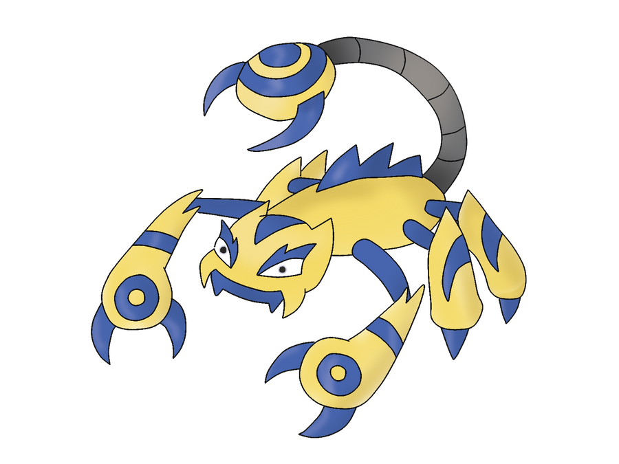 Electric Scorpion Pokemon Evo By Pokekawaii On DeviantArt 