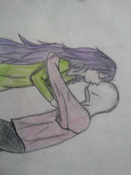 Slender Man and... unknowngirl Kissing