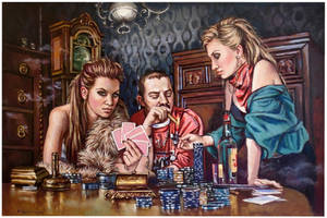 Daniel Ilanca's Rapper's delight.oil paint