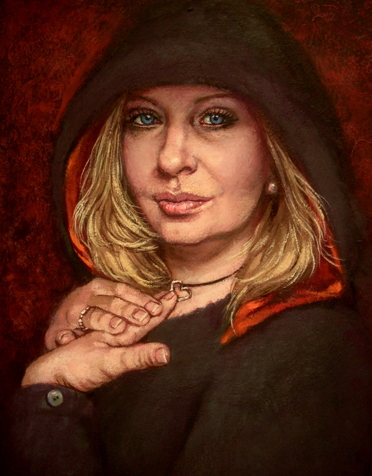 Self portrait..oil paint