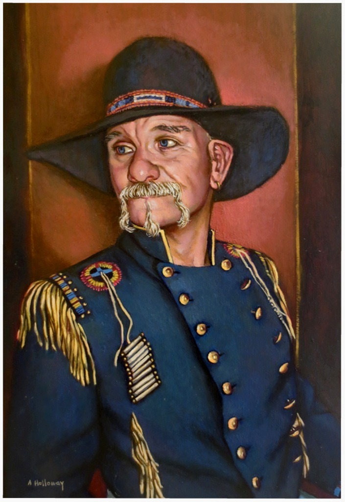 Pistol Pete..oil on linen canvas